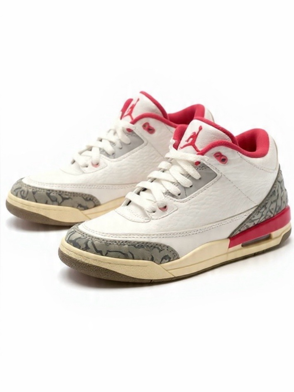 Nike Kids White and Gold Sneakers